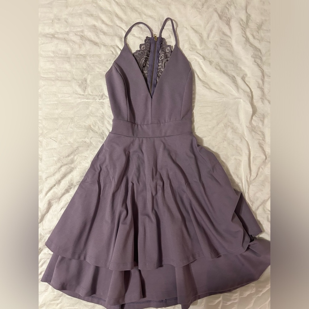 Windsor ruffled dress